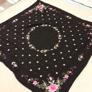 Pure Silk Square Scarf From China